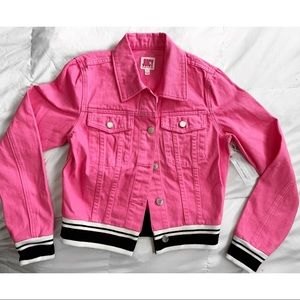 Juicy by Juicy Couture bomber trucker jacket